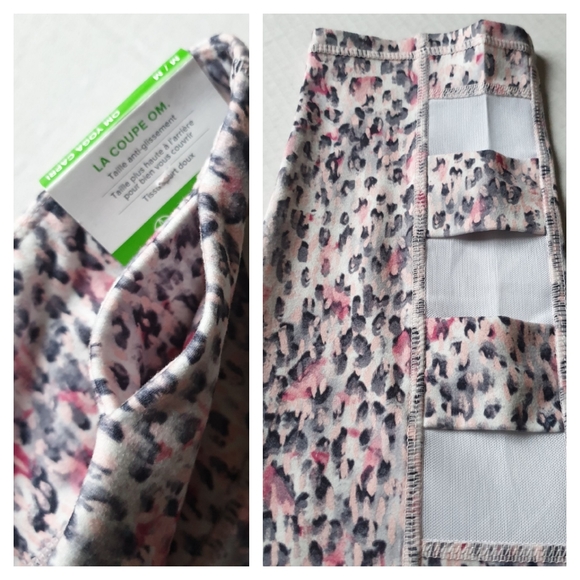 Gaiam Claire Print Matching Active Lana Bra Tank S & Whitney Capri Leggings MD - Picture 12 of 15